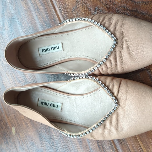 Miu miu embellished flats - Picture 4 of 5